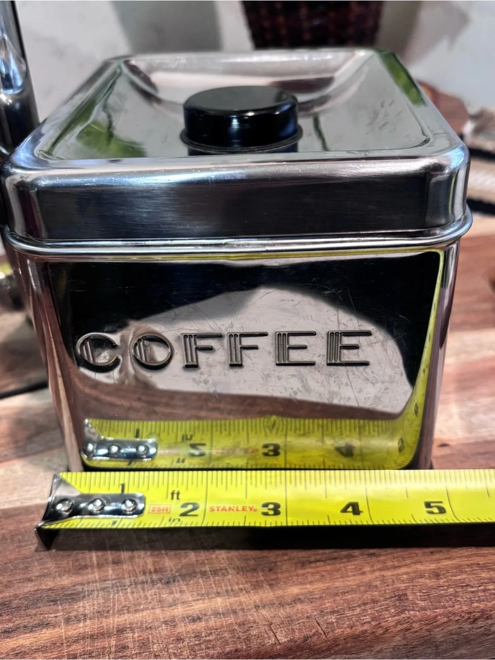 Mid-Century Garner Ware Chrome Kitchen Canisters Set